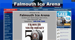 Desktop Screenshot of falmouthicearena.com